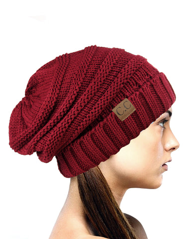 Oversized Baggy Slouchy Thick Winter Beanie Hat