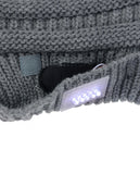 NYFASHION101® LED Hands Free Light Winter Cable Knit Cuff Beanie Hat