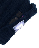 NYFASHION101® LED Hands Free Light Winter Cable Knit Cuff Beanie Hat