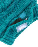 NYFASHION101® LED Hands Free Light Winter Cable Knit Cuff Beanie Hat