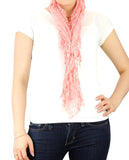 NYFASHION101® Lightweight Lace Fringe Tassel Open Hole Triangle Shawl Scarf