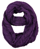 Soft Winter Warm Chunky Knit Cowl Infinity Loop Scarf