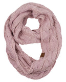 Soft Winter Warm Chunky Knit Cowl Infinity Loop Scarf