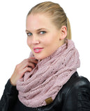 Soft Winter Warm Chunky Knit Cowl Infinity Loop Scarf