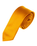 Mens Solid Color 2" Skinny Tie