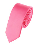 Mens Solid Color 2" Skinny Tie