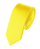 Mens Solid Color 2" Skinny Tie