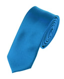 Mens Solid Color 2" Skinny Tie
