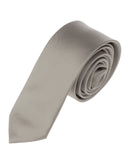 Mens Solid Color 2" Skinny Tie