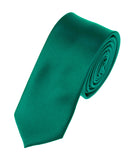 Mens Solid Color 2" Skinny Tie