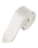 Mens Solid Color 2" Skinny Tie