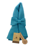 NYFASHION101 Women's Bow Accent Crushable Packable Up Brim Beach Sun Hat