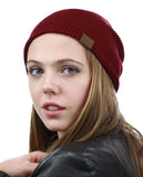 NYFASHION101 Unisex Comfort & Warm Knitted Daily Beanie Hat made in Korea