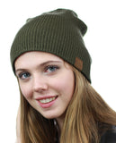 NYFASHION101 Unisex Comfort & Warm Knitted Daily Beanie Hat made in Korea