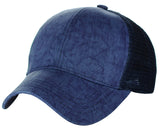 C.C Unisex Tie Dye Pattern Front Panel Adjustable Mesh Trucker Baseball Cap