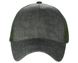 C.C Unisex Tie Dye Pattern Front Panel Adjustable Mesh Trucker Baseball Cap