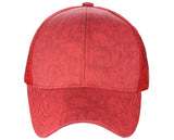 C.C Unisex Tie Dye Pattern Front Panel Adjustable Mesh Trucker Baseball Cap