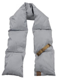 C.C Unisex Soft Slim Warm Insulating Quilted Puffer Scarf Neckwarmer