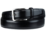 Eurosport Men's Polished Bonded Leather Cut-To-Fit Belt with Metal Square Buckle, GL087