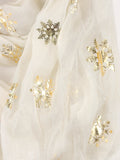 D&Y Christmas Theme Sheer Loop Infinity Scarf