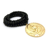 Diversified Single Pendant Piece w/ 8mm 36" Wood Bead Necklace - Euphanasia …