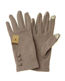 NYfashion101 Exclusive Solid Color Touchscreen Compatible Winter Driving Gloves