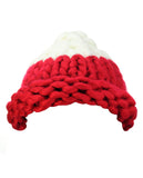 NYfashion101 Two Tone Handmade Big Chunky Loop Helsinski Hat Beanie