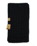 Exclusive Warm Chunky Knit Sherpa Lined Winter Infinity Scarf