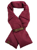 C.C Unisex Soft Slim Warm Insulating Quilted Puffer Scarf Neckwarmer