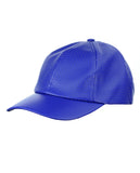 NYFASHION101 Soft PU Leather Perforated Precurved Baseball Cap