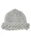 Solid Color Handmade Big Chunky Loop Helsinski Hat Beanie