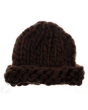 Solid Color Handmade Big Chunky Loop Helsinski Hat Beanie