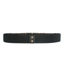 NYFASHION101 Women's 6 Stone Stud Square Dressy Stretch Waist Belt