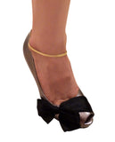 Women's Gold-Tone 10" Various Chain Ankle Bracelet Anklet