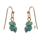Women's Stone Collection Pendant Faux Suede Necklace and Earrings Set