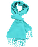 D&Y Unisex Classic Softer Than Cashmere Plain Fringe End Scarf