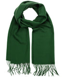 D&Y Unisex Classic Softer Than Cashmere Plain Fringe End Scarf