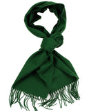 D&Y Unisex Classic Softer Than Cashmere Plain Fringe End Scarf