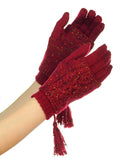 NYfashion101 Exclusive Colorful Confetti Removable Hand Warmer Winter Gloves