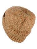C.C Unisex Thick Soft Stretchy Multicolor Knit Cuff Beanie Skull Cap Hat