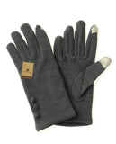 NYfashion101 Exclusive Solid Color Touchscreen Compatible Winter Driving Gloves