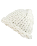 Solid Color Handmade Big Chunky Loop Helsinski Hat Beanie