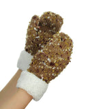 NYfashion101 Exclusive Women's Confetti Knit Winter Warm Cuff Mittens