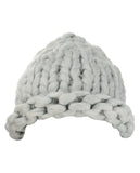 Solid Color Handmade Big Chunky Loop Helsinski Hat Beanie