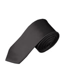 Mens Solid Color 2" Skinny Tie