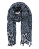 Exclusive Cozy Oversized Wrap Blanket Scarf w/ Tassel Ends