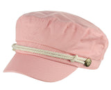 Unisex Rope Braid Trim Fiddler Sailor Greek Fisherman Hat