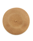 French Style Lightweight Casual Classic Solid Color Wool Beret