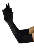 NYFASHION101 Women's Classic Long Opera Length Satin Gloves 16BL