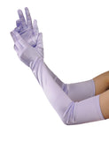 NYFASHION101 Women's Classic Long Opera Length Satin Gloves 16BL